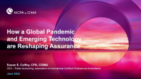 AICPA Update: How a Global Pandemic and Emerging Technology is Reshaping Assurance