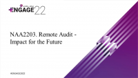 Remote Audit - Impact for the Future