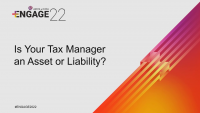 Is your Tax Manager an asset or a liability?