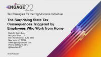 The surprising state tax consequences triggered by employees who work from home