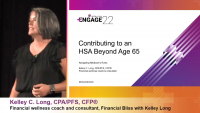 Contributing to an HSA Beyond Age 65 - Navigating Medicare's Rules (PFP, EST, TAX)