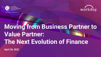 Keynote: Moving from Business Partner to Value Partner: The Next Evolution of Finance 