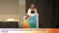 Investing in Innovation, Emerging Trends in FinTech & ESG Solutions