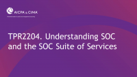 Understanding SOC and the SOC Suite of Services icon