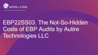 The Not-So-Hidden Costs of EBP Audits by Autire Technologies LLC