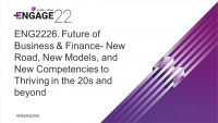 Future of Business & Finance- New Road, New Models, and New Competencies to Thriving in the 20s and beyond