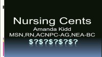 Nursing "Cents"