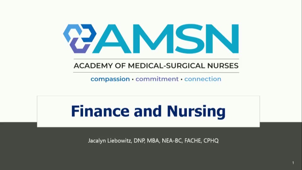 Finance and Nursing