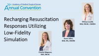 Recharging Resuscitation Responses Utilizing Low-Fidelity Simulation