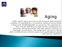 Normal Aging vs. Pathological Aging: Do You Know the Difference? icon