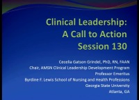 Clinical Leadership: A Call to Action