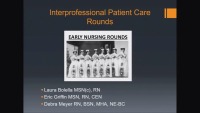 Interprofessional Patient Care Rounds icon