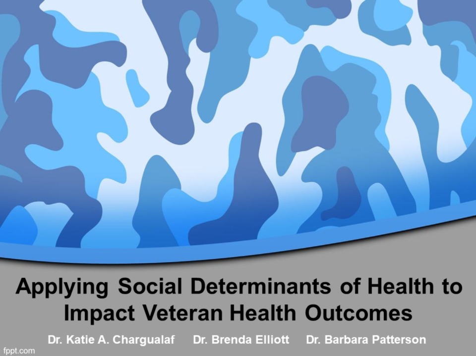 Applying Social Determinants of Health to Impact Veteran Health Outcomes icon