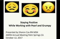 Staying Positive While Working with Pearl and Grumpy - Opening Ceremonies & Opening Address