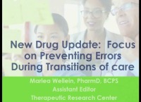 New Drug Update and Ways to Prevent Errors During Transitions of Care icon