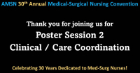 Poster Session 2 - Clinical / Care Coordination