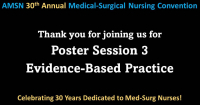 Poster Session 3 - Evidence-Based Practice A