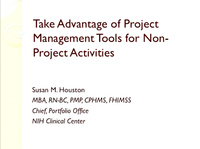 Take Advantage of Project Management Tools for Non-"Project" Activities icon