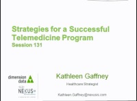 Strategies for a Successful Telemedicine Program