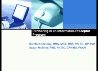 Partnering in an Informatics Preceptorship Program  icon
