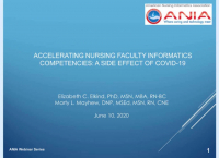 Accelerating Nursing Faculty Informatics Competencies: A Side Effect of COVID-19