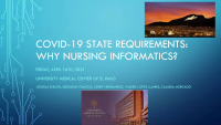COVID-19 State Requirements: Why Nursing Informatics? icon