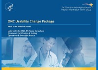 The ONC Usability Change Package icon