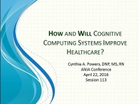 How and Will Cognitive Computing Systems Improve Health Care?