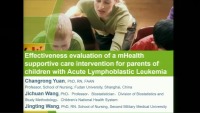Effectiveness Evaluation of an mHealth Supportive Care Intervention for Parents of Children with Lymphoblastic Leukemia