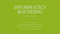 A Competency for Informatics Rounding