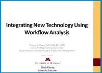 Workflow and Computational Modeling