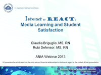 Interact or React: Media Learning and Student Satisfaction icon