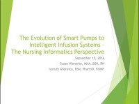 The Evolution of Smart Pumps to Intelligent Infusion Systems - The Nursing Informatics Perspective icon