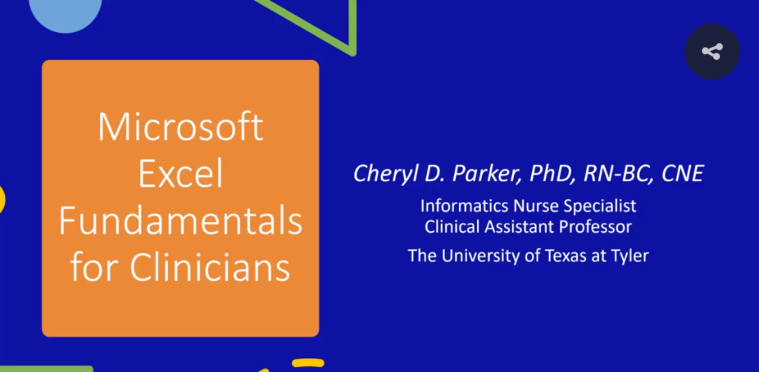 Microsoft Excel Foundational Skills for Clinicians icon