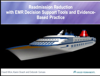 Readmission Reduction with EMR Decision Support Tools and Evidence-Based Practice