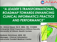 A Leader's Transformational Roadmap Towards Enhancing Clinical Informatics Practice and Performance