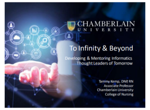 To Infinity and Beyond: Developing and Mentoring Informatic Thought Leaders of Tomorrow icon