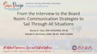 From the Interview to the Board Room: Communication Strategies to Sail through All Situations icon