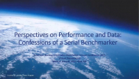 Perspectives on Performance and Data: Confessions of a Serial Benchmarker icon