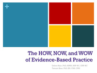 The HOW, NOW & WOW of Evidence-Based Practice icon