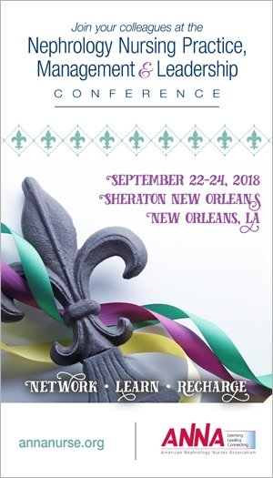Nephrology Nursing Practice, Management, & Leadership Conference 2018 icon