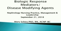 Pharmacology Update for Advanced Practitioners: Biologic Mediators
