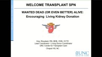 Transplantation - Wanted Dead or (Even Better) Alive