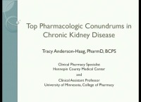 Top Pharmacologic Conundrums in CKD 