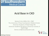 Acid Base in CKD  icon