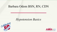 Hypotension Basics 