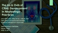 Ins and Outs of Clinic Development in Nephrology Practices  icon