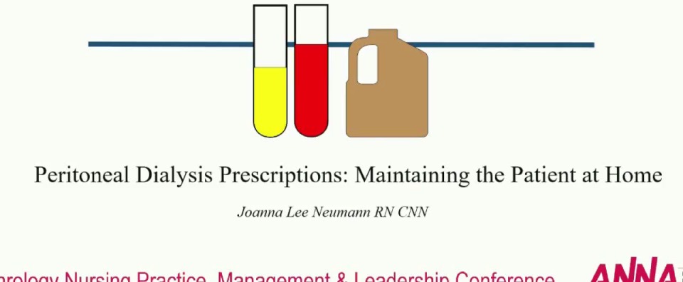 Peritoneal Dialysis Prescriptions: Maintaining the Patient at Home icon