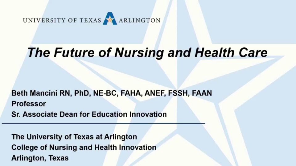 The Future of Nursing and Health Care icon