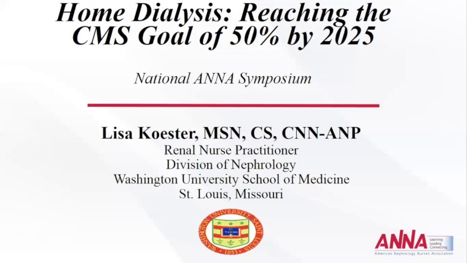 Home Dialysis Reaching the CMS Goal of 50 by 2025